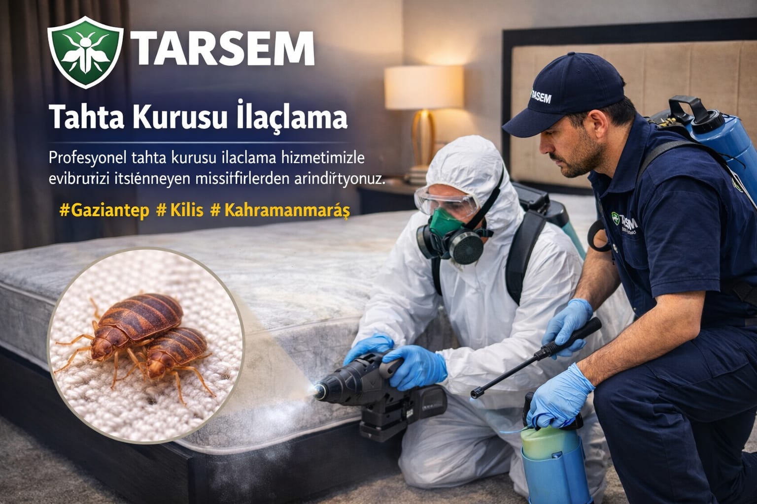 TAHTA KURUSU İLAÇLAMA HİZMETİ